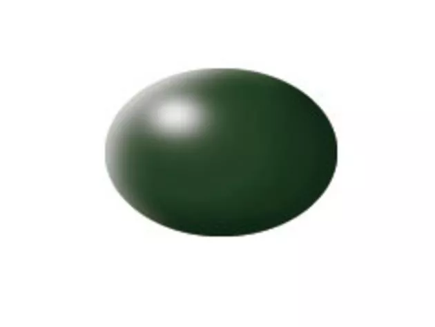 Revell - AQUA COLOR - Sötét zöld, selyem
